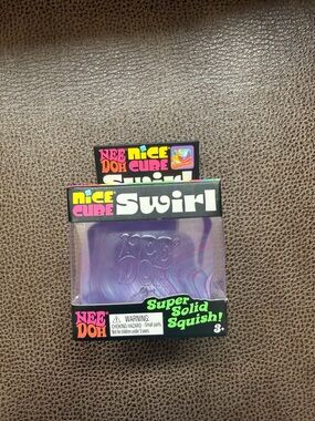 NeeDoh Nice Cube Swirl Purple
